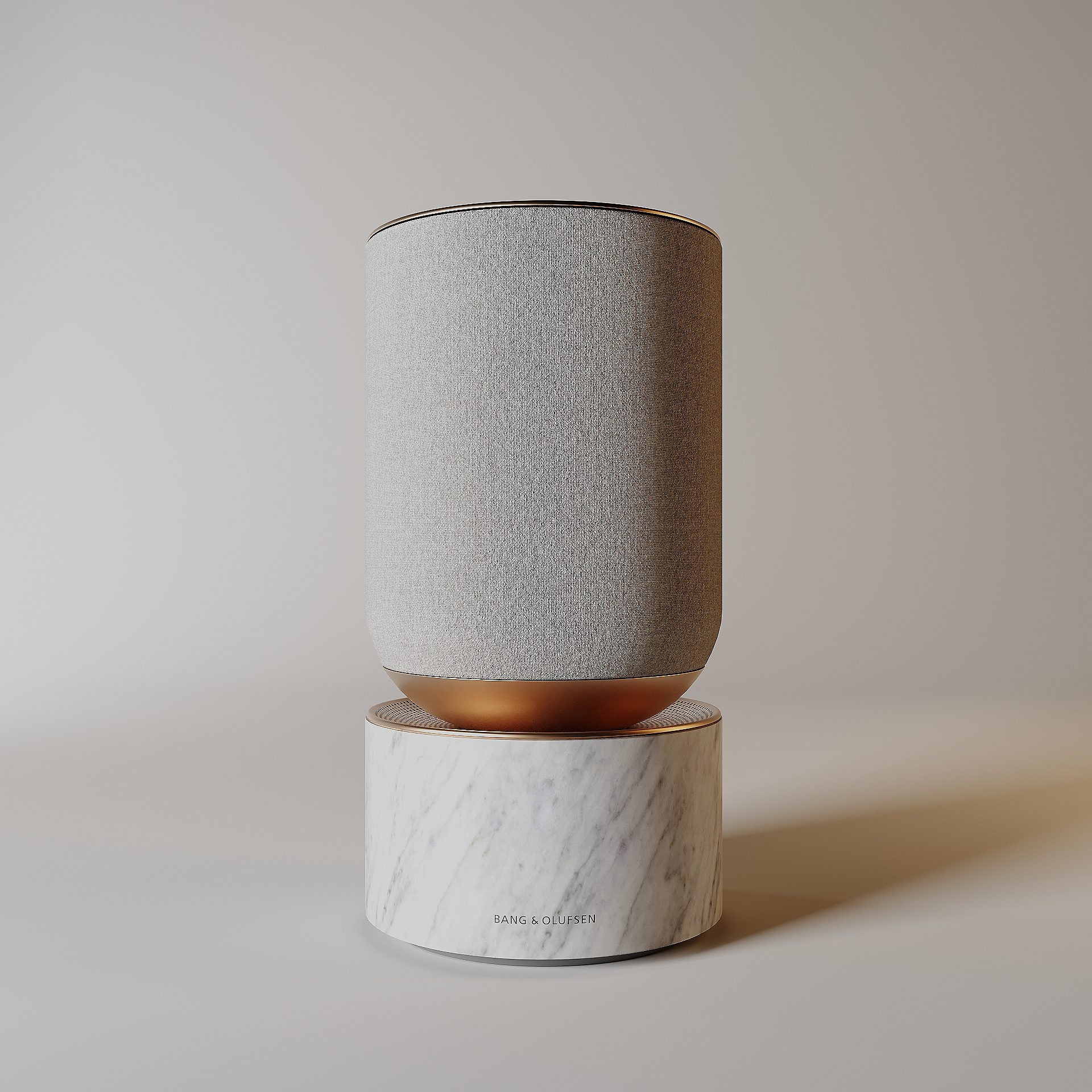 Modern tower at sunset